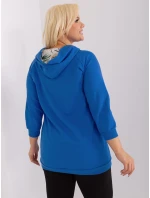 Bluza RV BL model 19394649 ciemny niebieski - FPrice Bluza RV BL model 19394649 ciemny niebieski - FPrice