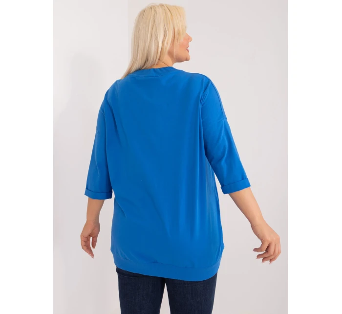 Bluzka RV BZ model 19572633 ciemny niebieski - FPrice