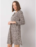 Šaty WN SK R817.66 svetlo béžová