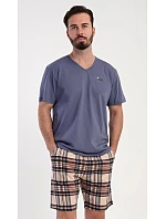 Pánské pyžamo šortky model 22405695 - Vienetta MAN Pánské pyžamo šortky model 22405695 - Vienetta MAN