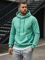 Pánska mikina s kapucňou mint FashionStreet BX4946