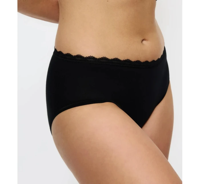 Dámske nohavičky Feel Of Cotton Midi - BLACK - black 0004 - TRIUMPH