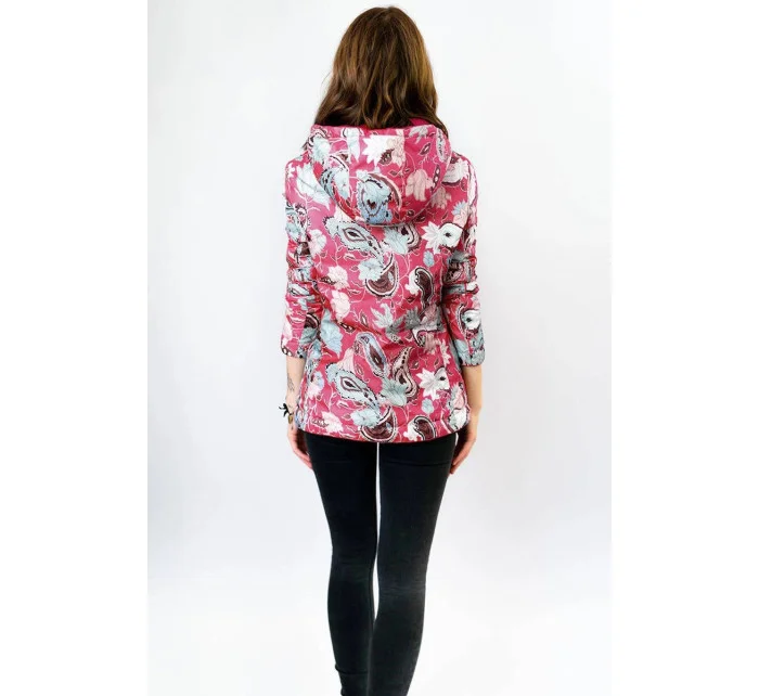 Růžová oboustranná dámská bunda model 9088271 - Libland Růžová oboustranná dámská bunda model 9088271 - Libland