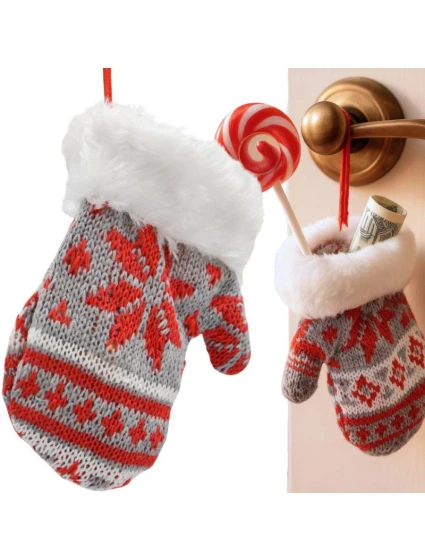 DARČEKOVÁ VISAČKA 12CM SIVÁ