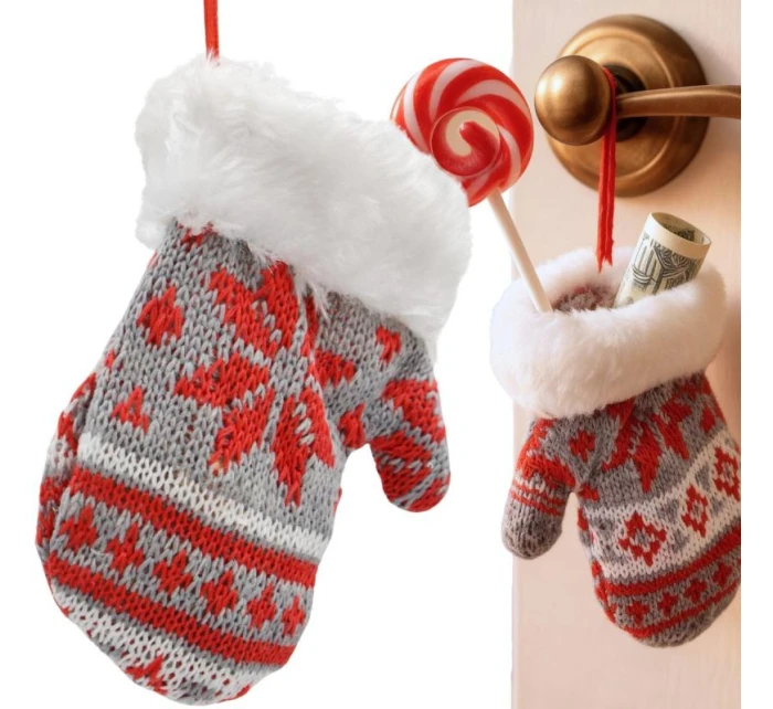 DARČEKOVÁ VISAČKA 12CM SIVÁ