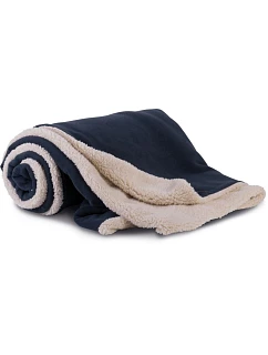KP 431 Fleecová deka Sherpa model 22512635 night navy - K-up