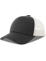 5 panelová Trucker kšiltovka dark grey model 22450415 - Atlantis Headwear 5 panelová Trucker kšiltovka dark grey model 22450415 - Atlantis Headwear