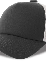 Atlantis Headwear Record-S 5-panelová truckerová čiapka 33.0263 tmavošedá