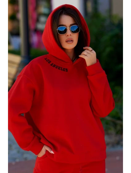 Izolovaná súprava s výšivkou Los Angeles červený Izolovaná súprava s výšivkou Los Angeles červený