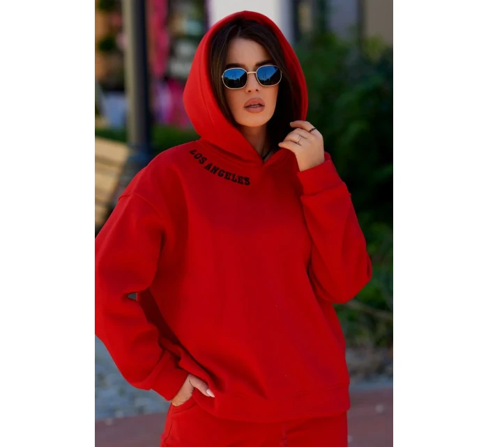 Izolovaná súprava s výšivkou Los Angeles červený Izolovaná súprava s výšivkou Los Angeles červený