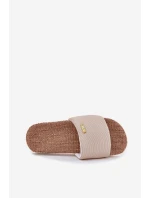 Klapki Damskie Big Star RR274A102 Beżowe