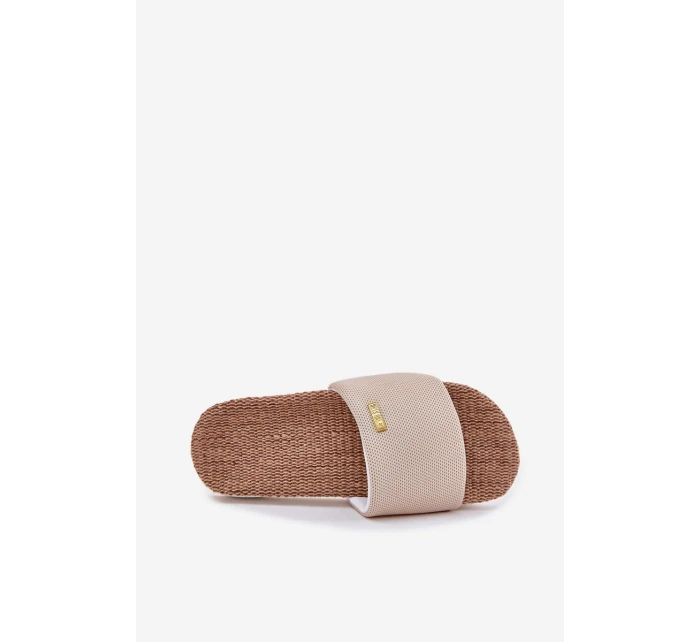 Klapki Damskie Big Star RR274A102 Beżowe