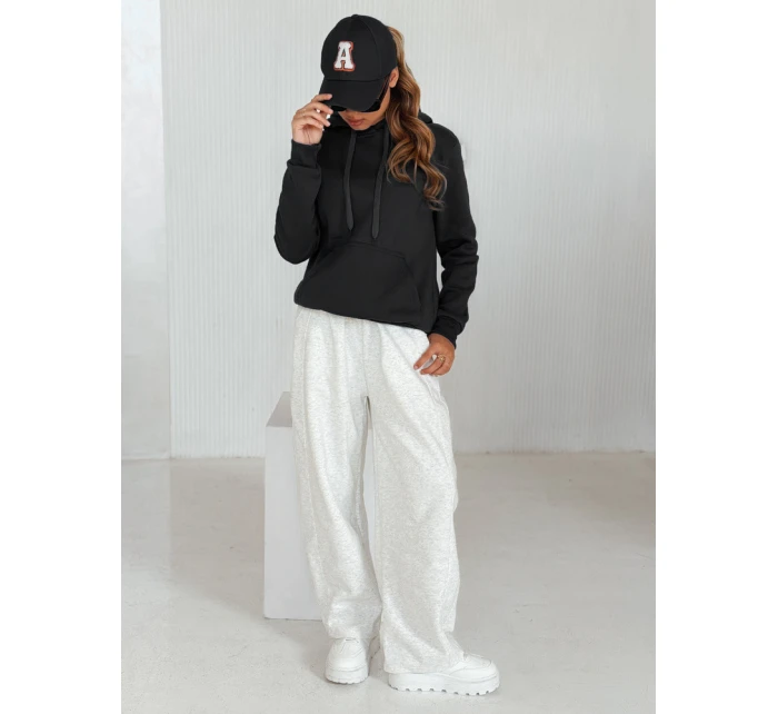 Dámska mikina BASIC čierna BY0158 Dámska mikina BASIC čierna BY0158