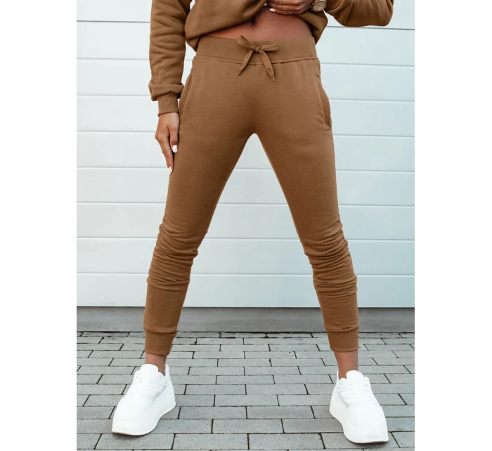 Dámske tepláky FITS hnedé FashionStreet UY2146 Dámske tepláky FITS hnedé FashionStreet UY2146