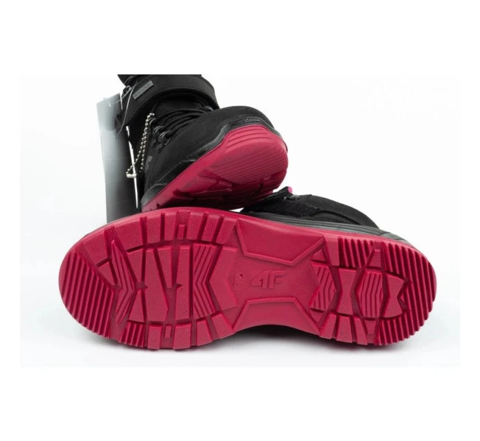 Detská treková obuv HJZ21-JOBMW251 black - 4F Detská treková obuv HJZ21-JOBMW251 black - 4F