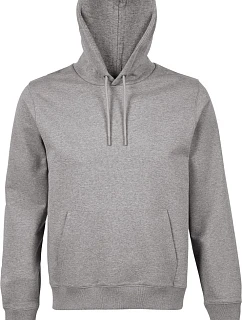 Men Pánská mikina s kapucí grey melange model 22500494 - NEOBLU