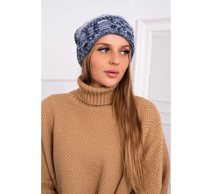 Pola fleecová čiapka K267 čierna+džínsy