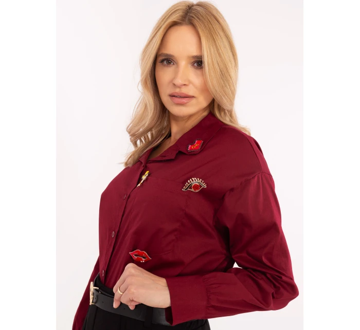 Košile DHJ KS model 21798063 bílá - FPrice Košile DHJ KS model 21798063 bílá - FPrice