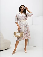 Sukienka MI SK model 22144212 beżowy - FPrice