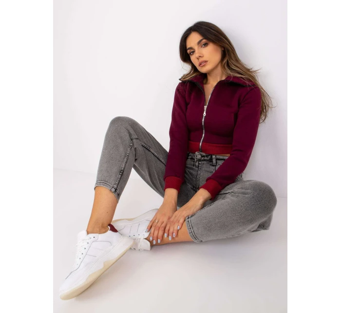 Mikina RV BL 7305.79 gaštanová Mikina RV BL 7305.79 gaštanová