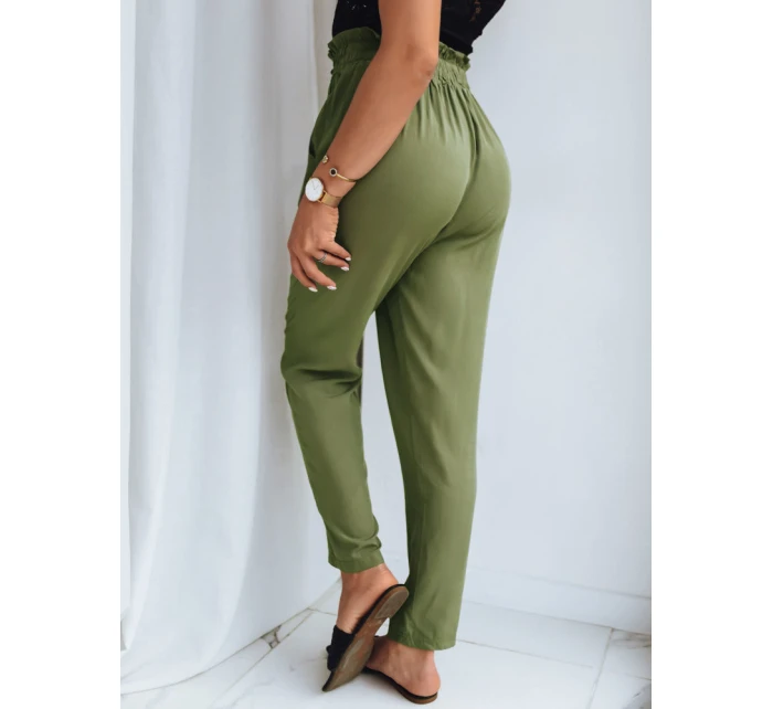 Dámské látkové kalhoty green Dstreet model 21969890 - FashionStreet