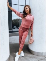 Růžový dámský velurový komplet  Dstreet model 21970593 - FashionStreet