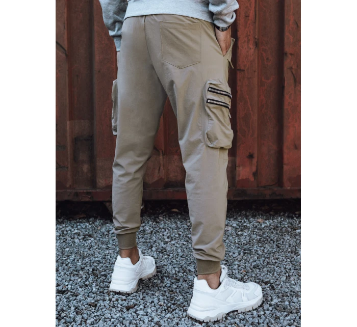 Pánské kalhoty cargo béžové Dstreet model 21976690 - FashionStreet