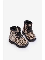 Dětské Botky s Zipem Bežové model 21636505 - Boto