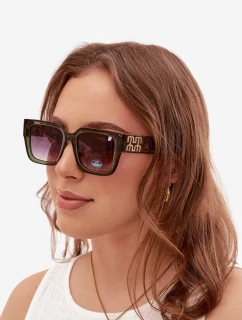 Dámské sluneční brýle Zelené