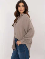 Košeľa D70032M11066D1 tmavá lila Košeľa D70032M11066D1 tmavá lila