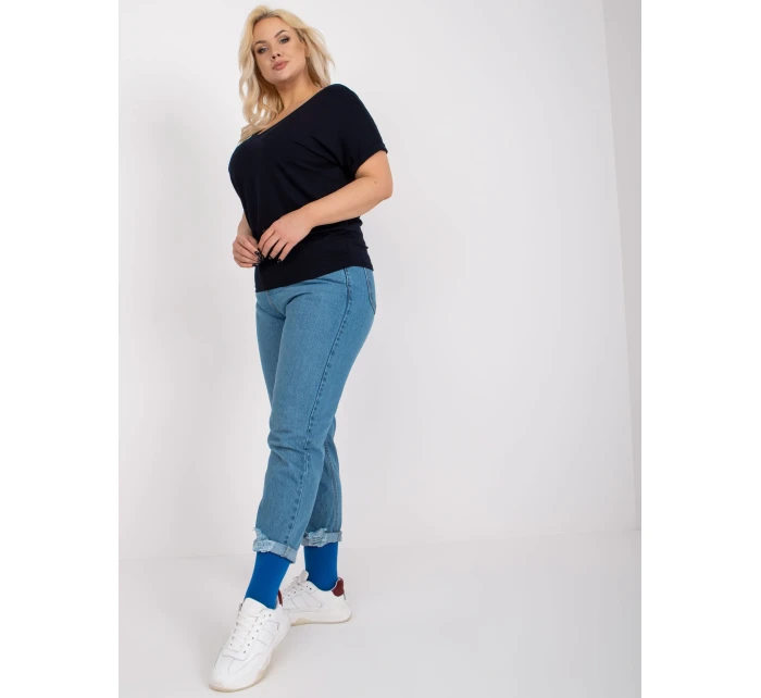 Blúzka RV BZ 7832.57 tmavo modrá