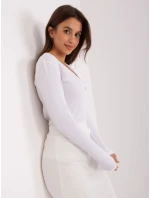Bluzka RV BZ model 18970121 biały - FPrice Bluzka RV BZ model 18970121 biały - FPrice