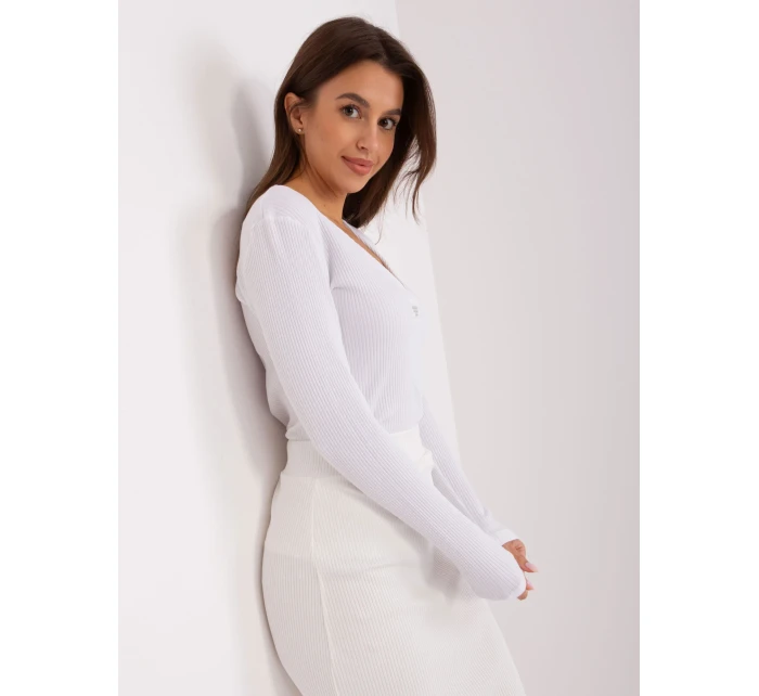 Bluzka RV BZ model 18970121 biały - FPrice Bluzka RV BZ model 18970121 biały - FPrice