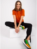 Tričko RV TS 4662.39P tmavo oranžové Tričko RV TS 4662.39P tmavo oranžové