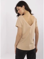 Tričko RV TS 4662.93 ťava