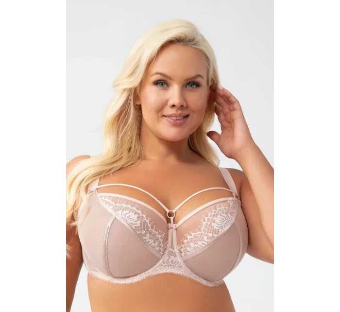 PARADISE K496 BÉŽOVÁ MÄKKÁ PODPRSENKA