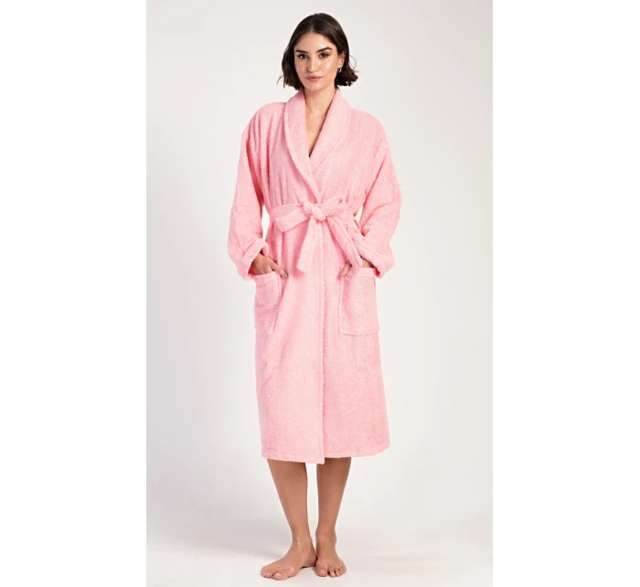 Dámský župan dlouhý se šálovým límcem model 21210371 - Vienetta