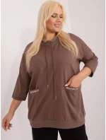 Bluzka RV BZ model 19572713 brązowy - FPrice Bluzka RV BZ model 19572713 brązowy - FPrice