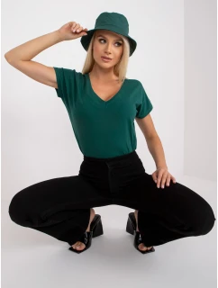 Tričko RV TS 4832.35P tmavo zelená