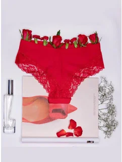 Dámske nohavičky Cheekie Brasil Red - Julimex