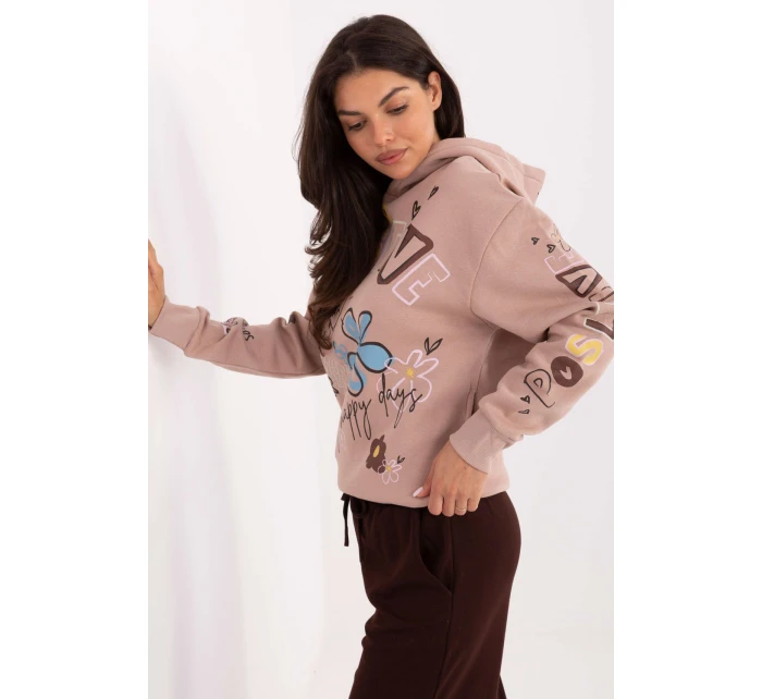 Mikina s kapucňou model 218218 Podúroveň Mikina s kapucňou model 218218 Podúroveň