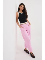 Šnúrové nohavice model 225099 Rue Paris