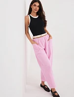 Šnúrové nohavice model 225099 Rue Paris