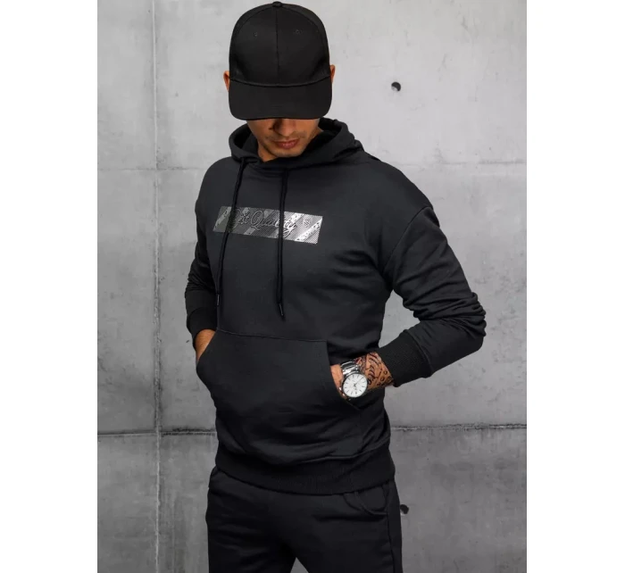 Pánské černé tepláky Dstreet model 21967475 - FashionStreet Pánské černé tepláky Dstreet model 21967475 - FashionStreet