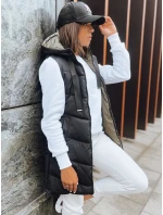 Dámská černá oboustranná vesta Dstreet model 21970093 - FashionStreet