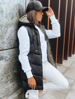 Dámska čierna obojstranná vesta ONADE FashionStreet TY3727