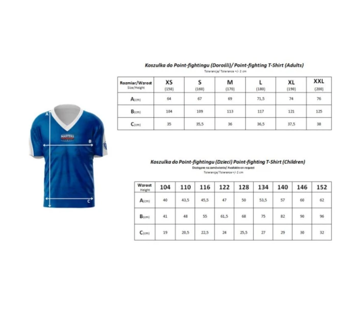 Tričko MASTERS pro model 21352318 - Point Tričko MASTERS pro model 21352318 - Point
