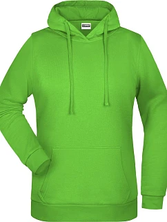 JN 795 Dámská mikina s kapucí model 22430443 lime green - Daiber