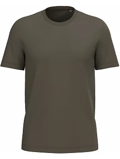 K Pánské bio IC tričko dark khaki model 22439574 - Kariban