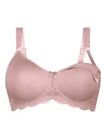 Miss Lovely podprsenka na kojení s pěnovou výztuží model 10621429 rosewood - Anita Maternity